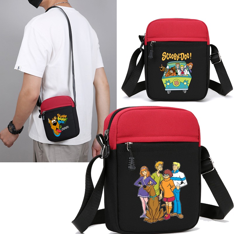 Shoulder Bag Slouchy - Bolsas transversais Scooby Doo para mulheres,