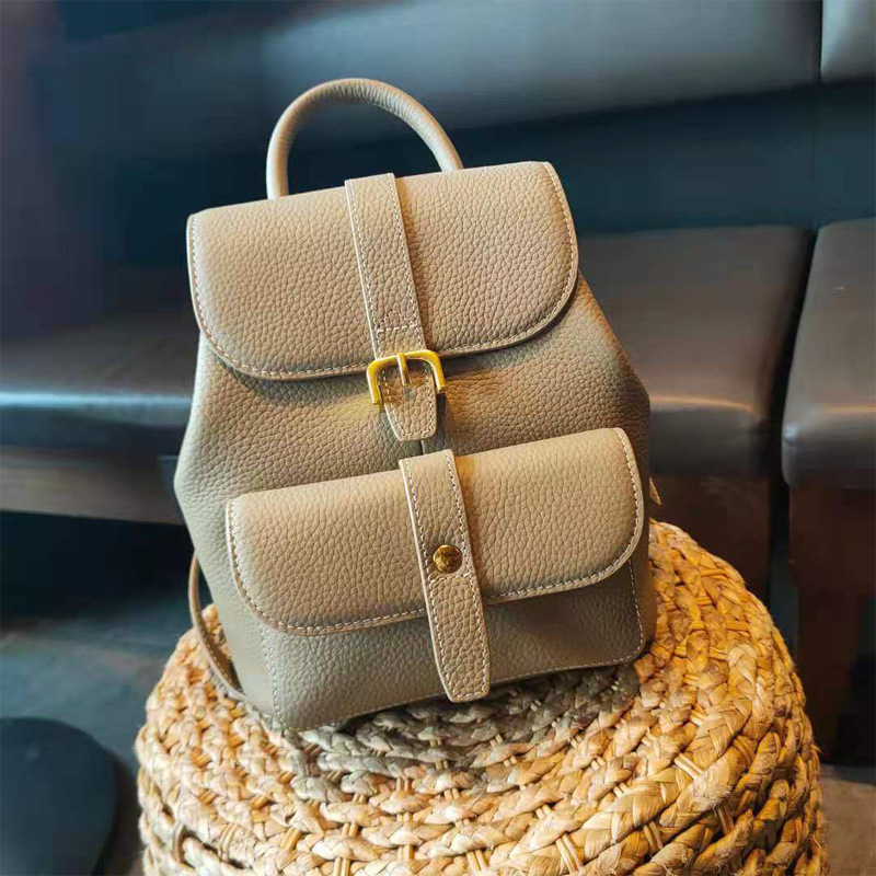 Luxury Bags England - Mochila Feminina de Couro Genuíno de