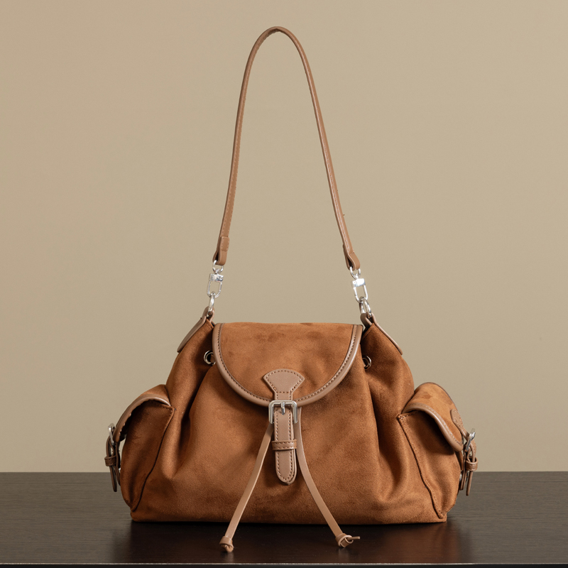 Luxury Bags England - Bolsa feminina de camurça sintética estilo