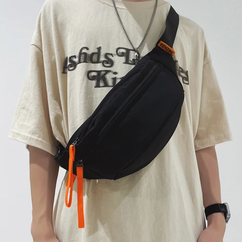 Shoulder Bag Slouchy - Sling casual impermeável, bolsa de peito