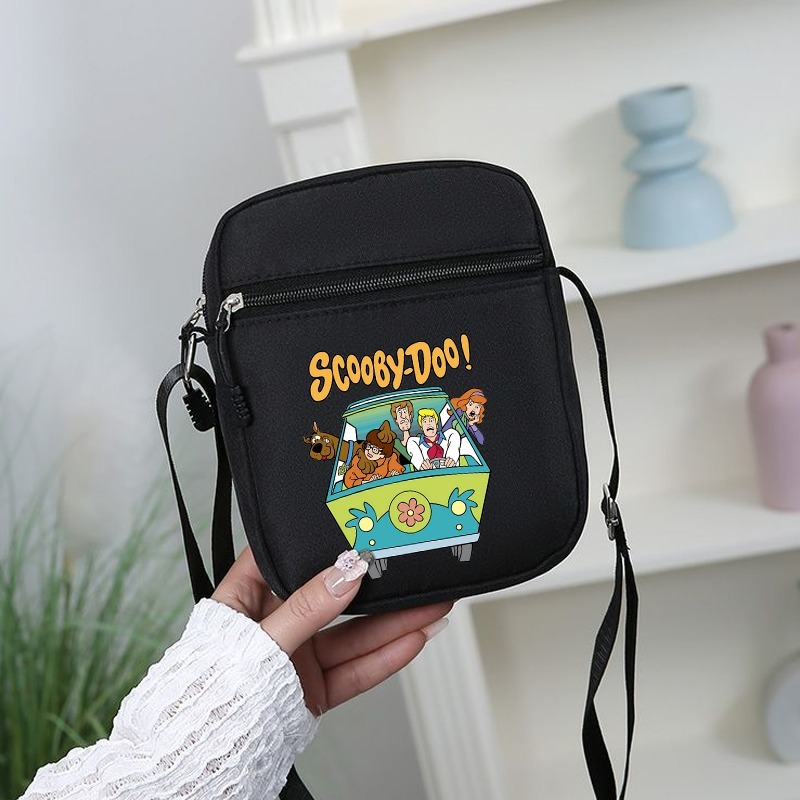 Shoulder Bag Slouchy - Bolsas transversais Scooby Doo para mulheres,