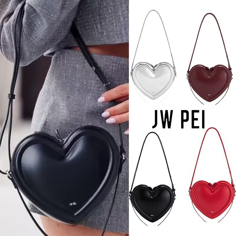 Shoulder Bag Slouchy - Bolsa Transversal em Forma de Coração