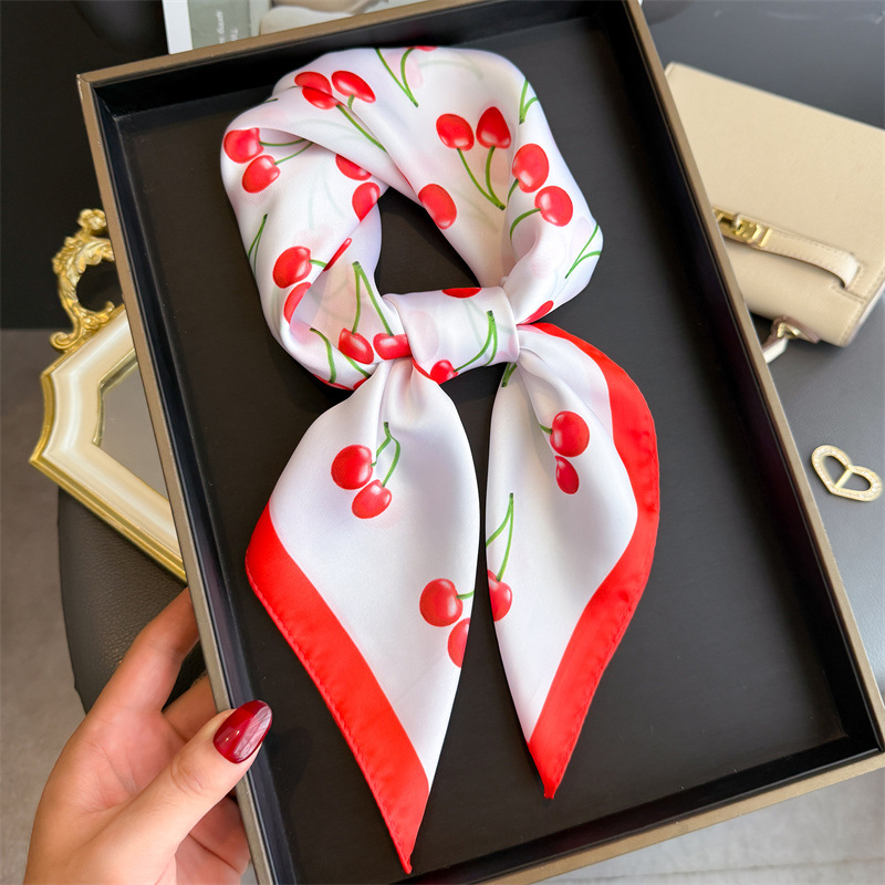 Luxury Bags China - Lenço de cetim quadrado de luxo