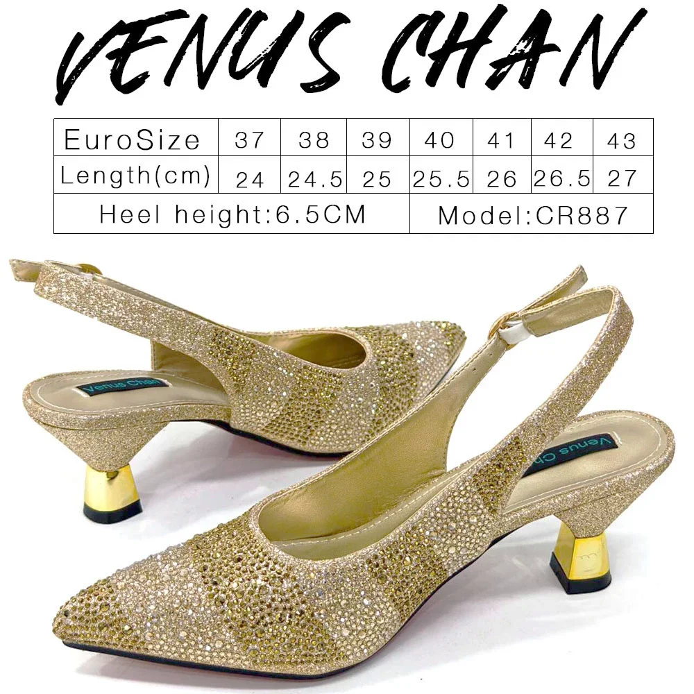 Venus Chan-Sandália de salto a - Luxury Bags Sell avaliação e preço