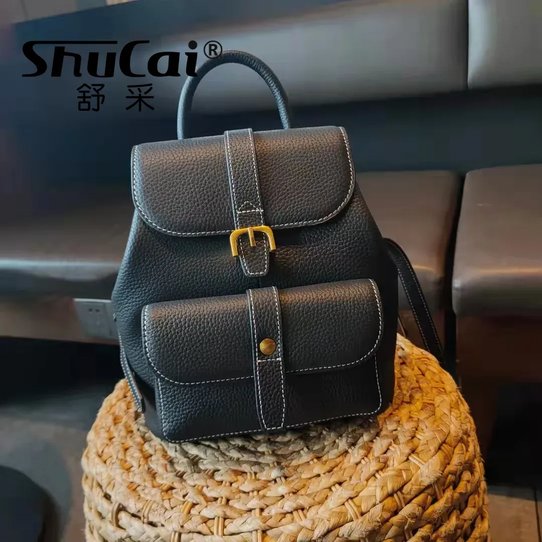 Mochila Feminina de Couro Genu - Luxury Bags England avaliação e preço