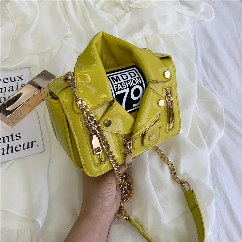 PU Leather Motorcycle Shoulder - Luxury Bags England avaliação e preço