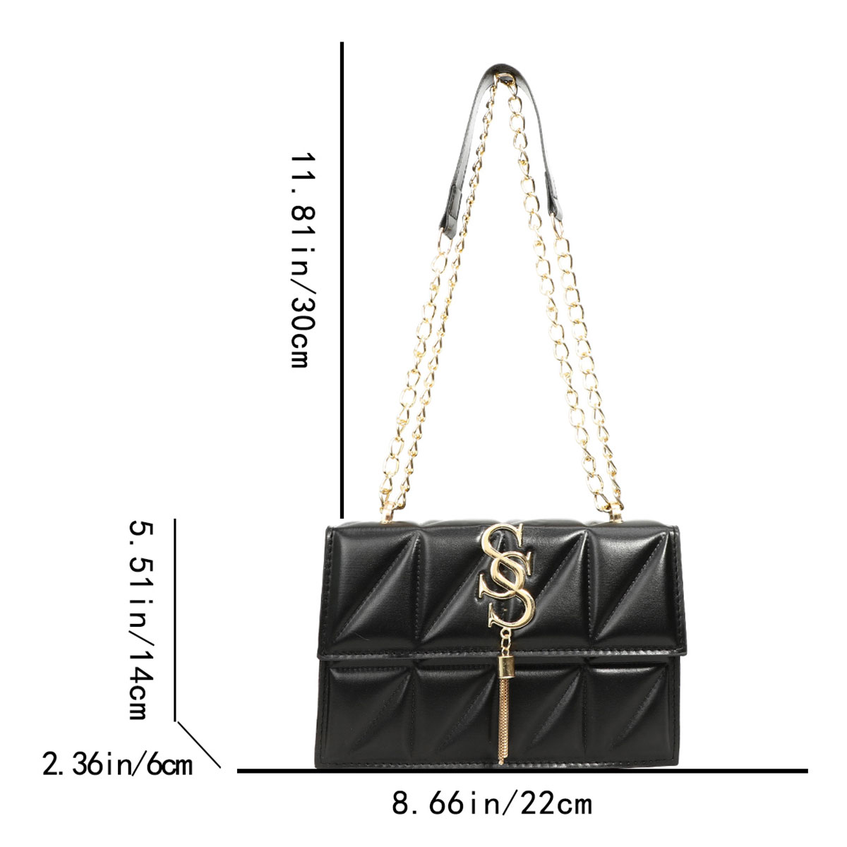 Bolsa Pequena Quadrada Elegant - Luxury Bags Lv avaliação e preço