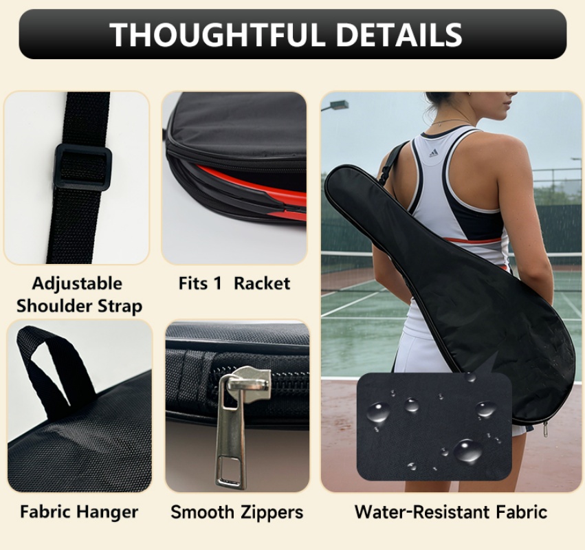 Capa protetora para raquete de - Shoulder Bag Slouchy avaliação e preço