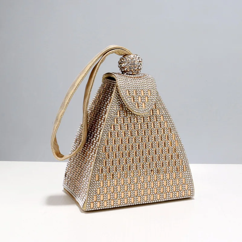 Strass sacos de noite de luxo  - Luxury Bags Brand Pyramid avaliação e preço