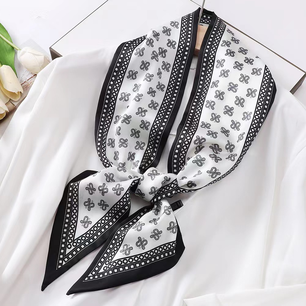 Lenço Quadrado de Seda Luxuoso - Luxury Bags China avaliação e preço