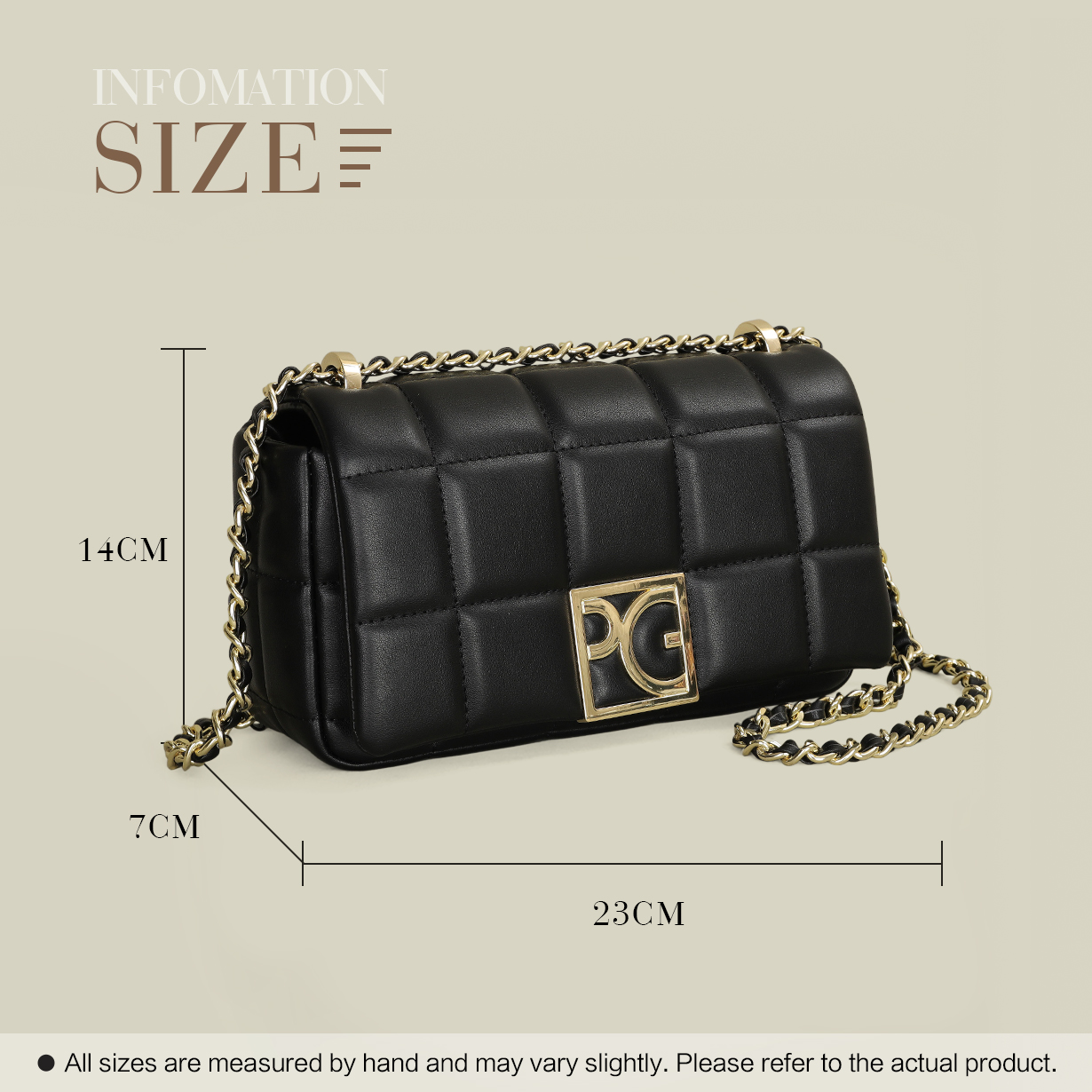 Bolsa Feminina PG de Luxo Casu - Luxury Bags Sales avaliação e preço