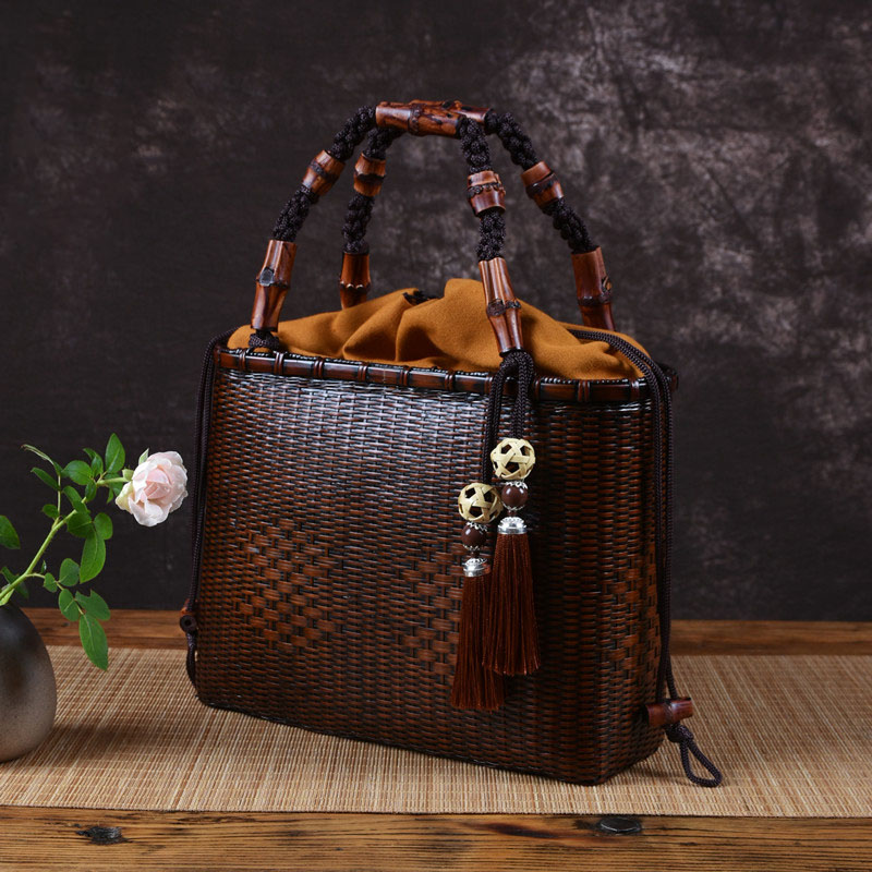 Mão tecelagem feminina verão m - Luxury Bags England avaliação e preço