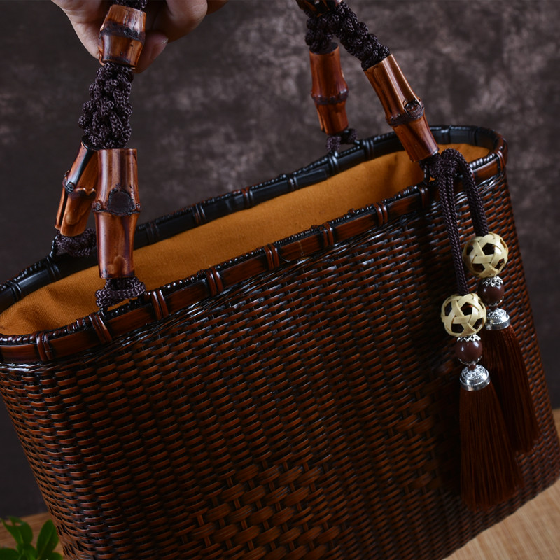 Mão tecelagem feminina verão m - Luxury Bags England avaliação e preço