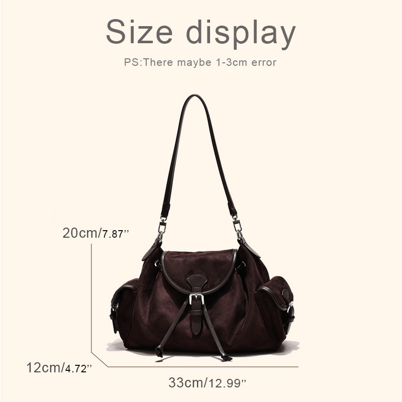 Bolsa feminina de camurça sint - Luxury Bags England avaliação e preço