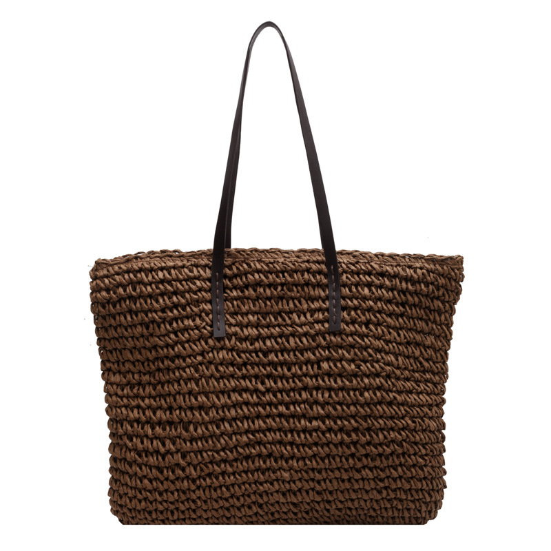Palha tecido tote sacos casual - Luxury Bags Store avaliação e preço