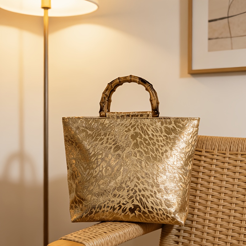 Bolsa tote feminina em jacquar - Luxury Bags Supplier avaliação e preço