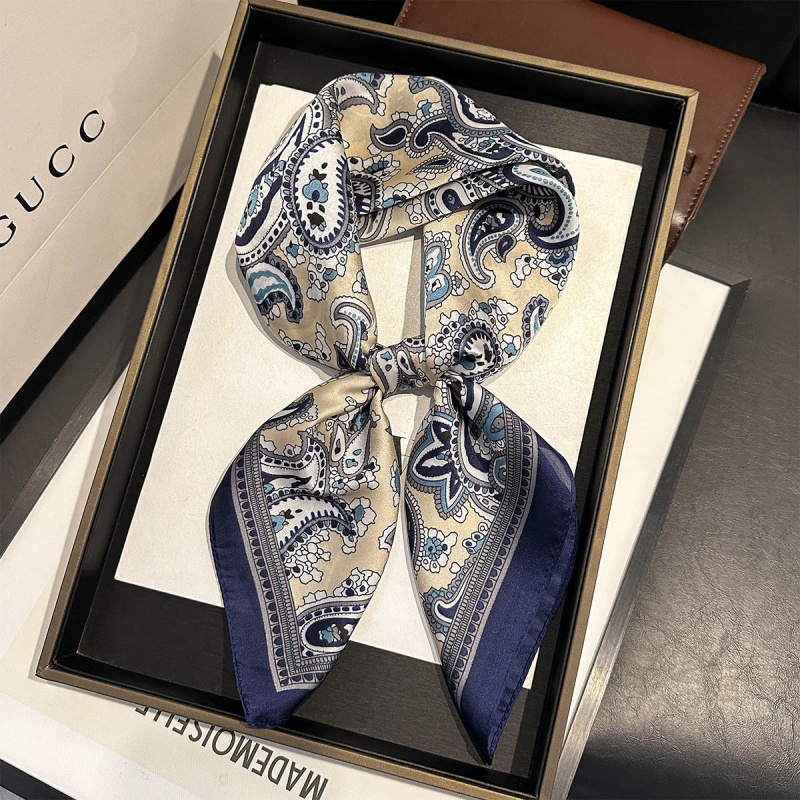 Lenço Quadrado de Cetim Luxuos - Luxury Bags China avaliação e preço