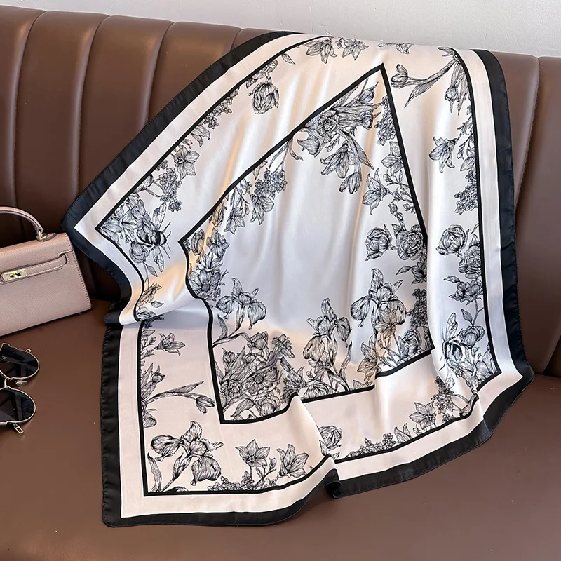 Lenço quadrado de seda com est - Luxury Bags China avaliação e preço