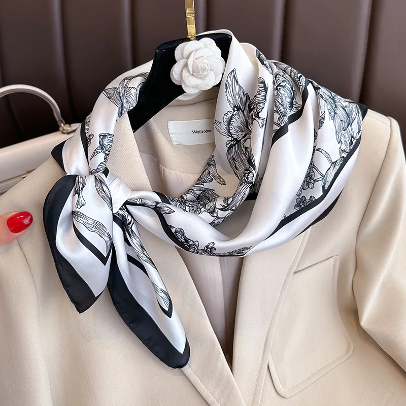 Lenço quadrado de seda com est - Luxury Bags China avaliação e preço